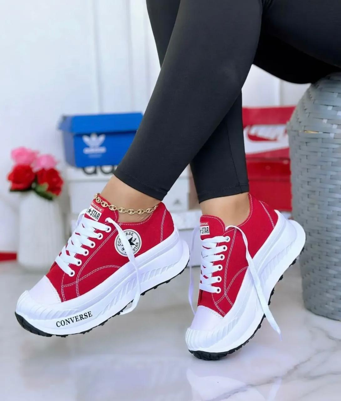 Tenis Converse Plataforma 2025 - Tendencia
