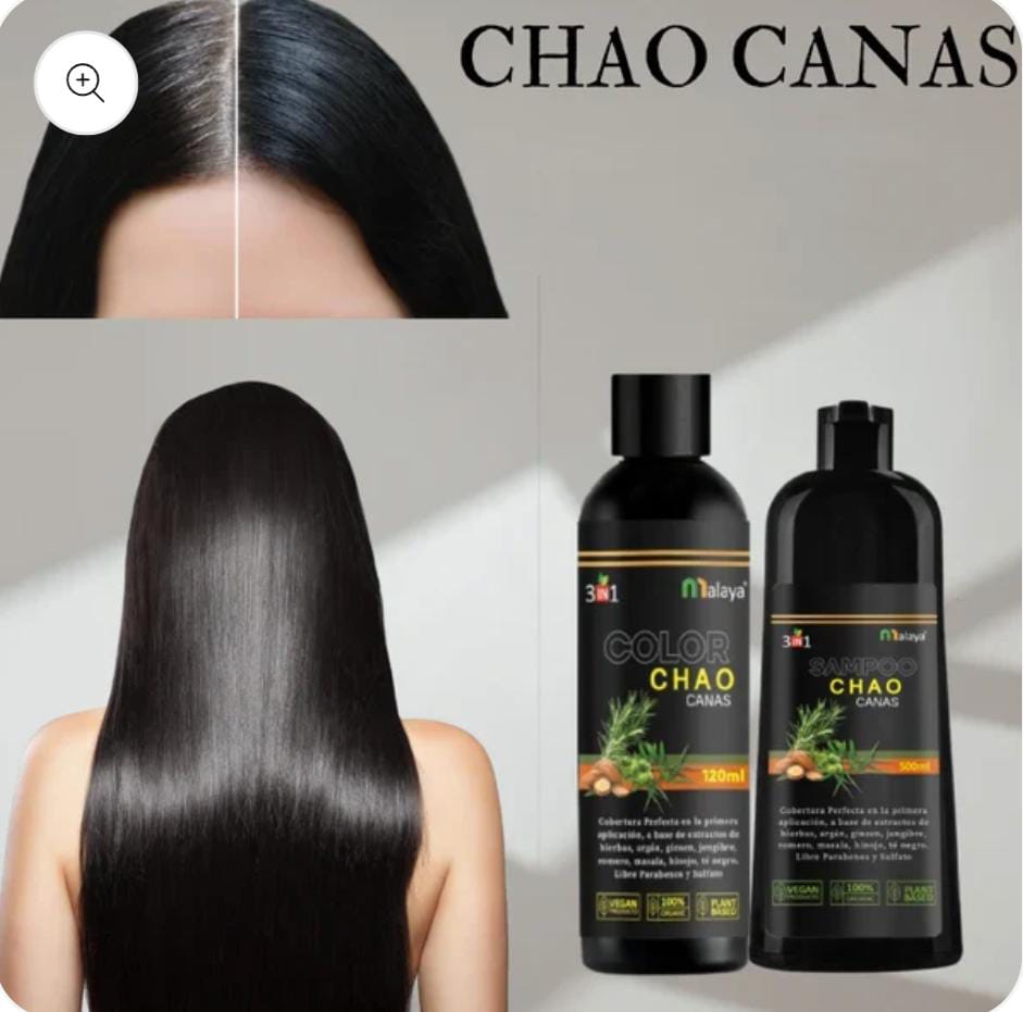 SHAMPOO CHAO CANAS +TRATAMIENTO Compra dos o más y obtén un súper descuento